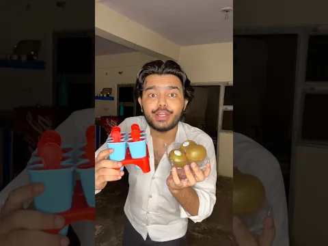 Doreamon ke Liye banai🥝Kiwi Ice-Cream😋#cooking #food #recipe #vlog #dalyvlog#short #kiwi fruit