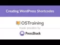 WordPress Development Lesson Creating WordPress Shortcodes