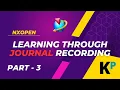 Learning NXOpen through journal recording NXOpen Customization Programming Parametric Krish