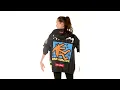 MK080106 - Keith Haring X Members Only Windbreaker Oversized Jacket