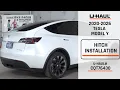 2020-2026 Tesla Model Y U-Haul Trailer Hitch Installation CQT76430