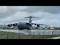 U S AIR FORCE C-17 SINT MAARTEN EXTREME MIND BLOWING TAKEOFF