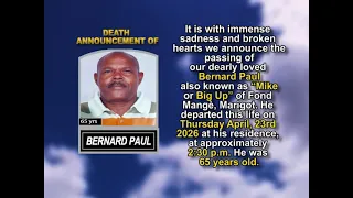 Bernard Paul Short Obituary