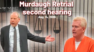 Alex Murdaugh murders retrial Aug 14 hearing