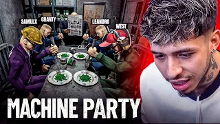 JUGANDO MACHINE PARTY CON LA GANGA *TODO MAL* 🤣 | WESTCOL 