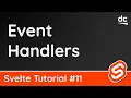 Element Event Handlers - Svelte Tutorial