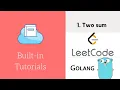 LeetCode Two Sum Solution Golang
