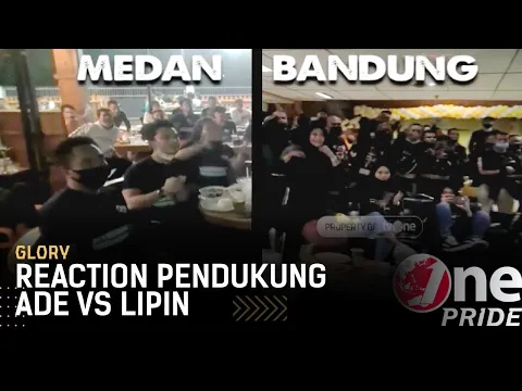 Keseruan Nonton Bareng Dari Para Pendukung Ade Permana vs Lipin Sitorus | Glory One Pride MMA