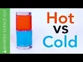 Hot vs Cold Water Experiment Chemistry