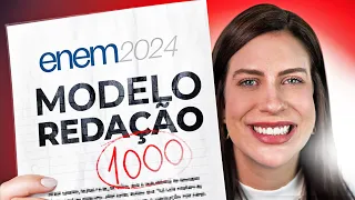 Faltam 10 dias! Último Modelo de Redação para o Enem 2024