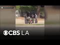 shows deputy violently arresting Moreno Valley high school student