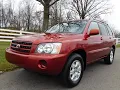2003 Toyota Highlander - Extra Clean Superb Service History Sunroof Tow Package Runs Like New
