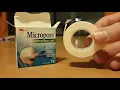 3M Micropore Surgical Paper Tape Unboxing