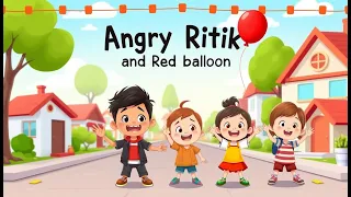  ritik and the magical red balloon moral story for kids inspirational kids story chatgpt ai
