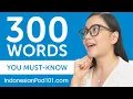 Lagu 300 Words Every Indonesian Beginner Must Know