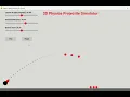 2D Physics Projectile Simulator in Python