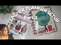 Teacher Planner Monthly Decoration Sept Dec Happy Planner Layout