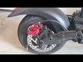 Lagu Evercross H5 instability fix \u0026 adjust disc brakes Electric Scooter
