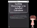 G R A D E Calculator Tutorial