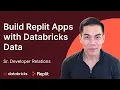 How to Build Enterprise Apps on Your Databricks Data Using Replit Databricks Replit Demo