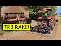 BOOM This tractor implement is a game changer ABI Attachments TR3 Rake gets it done