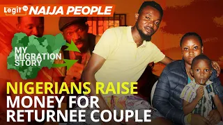 nigerians raise money for libya returnee couple legit tv