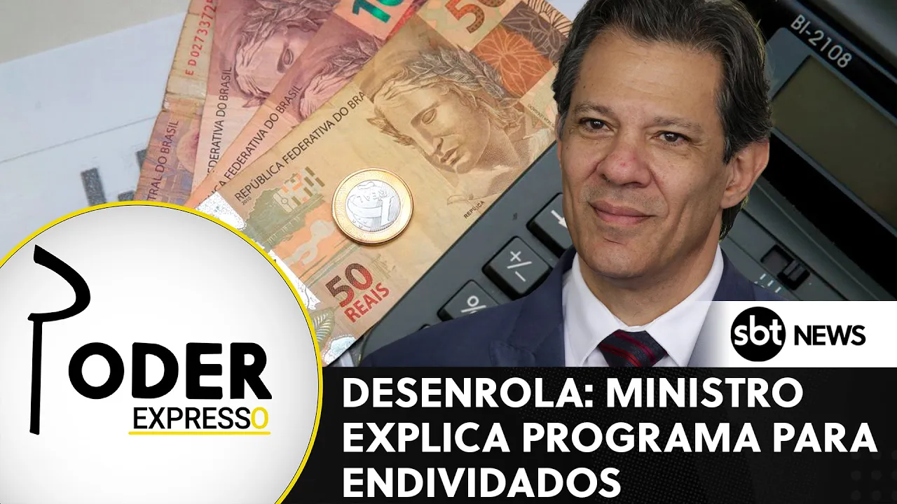???? AO VIVO | Desenrola: ministro explica programa para endividados | SBT News