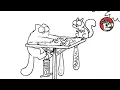Chasing a Squirrel Playfight Special Pt 2 Simon s Cat Extra