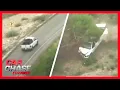 HIGH SPEED CHASE Smuggler driving stolen Dodge Ram truck crashes into a tree Car Chase Channel