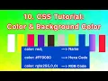 CSS Tutorial for Beginners - 10