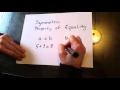 12 Symmetric Property of Equality
