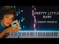 Download Lagu Pretty Little Baby - Connie Francis | Piano Tutorial | Piano Cover | Viral Song