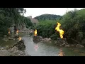 Download Lagu water and fire blend fountain in Chinese Odyssey park  water design and supply by seafountain