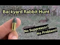 Hunting Rabbits With 22 Shorts To Not Disturb My Neighbors