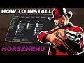 How to install CHEATS in Red Dead Online HorseMenu Showcase
