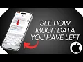 How To See How Much Data You Have Left On iPhone 2025 - Guide