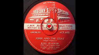 King Sparrow - "John And The Goat" -  Rarest Sparrow 78 RPM
