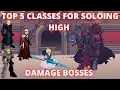 AQW Top 5 Classes For One Hit Bosses