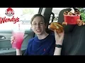 NEW WENDY S FOOD REVIEW - FROSTY COOKIE SUNDAE SPICY BBQ CHICKEN SANDWICH