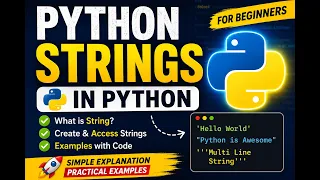 - Python Strings Explained String in Python for Beginners Python Tutorial 2026