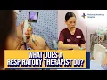 What does a respiratory therapist do
