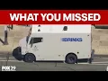 Brinks truck armed robbery car crashes into police station and more Philly news