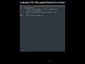 Leetcode 215 Kth Largest Element in an Array in Python Python Leetcode Python Coding Tutorial
