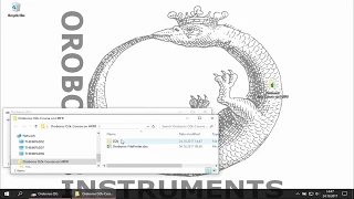 DL7 OROBOROS flash drive and DatLab 7 installation