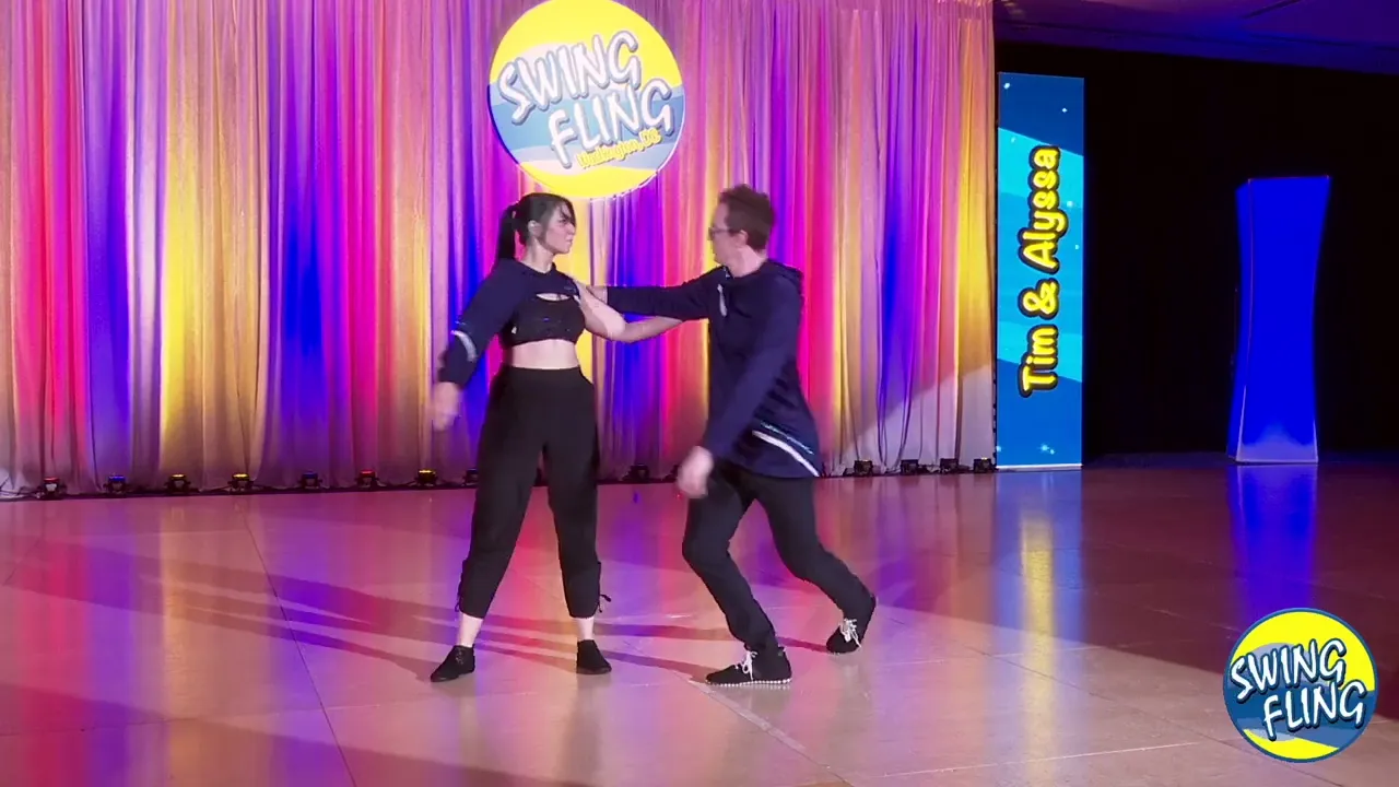 Swing Fling 2024 ProAm Spotlight Tim Grunert with Alyssa Tyler