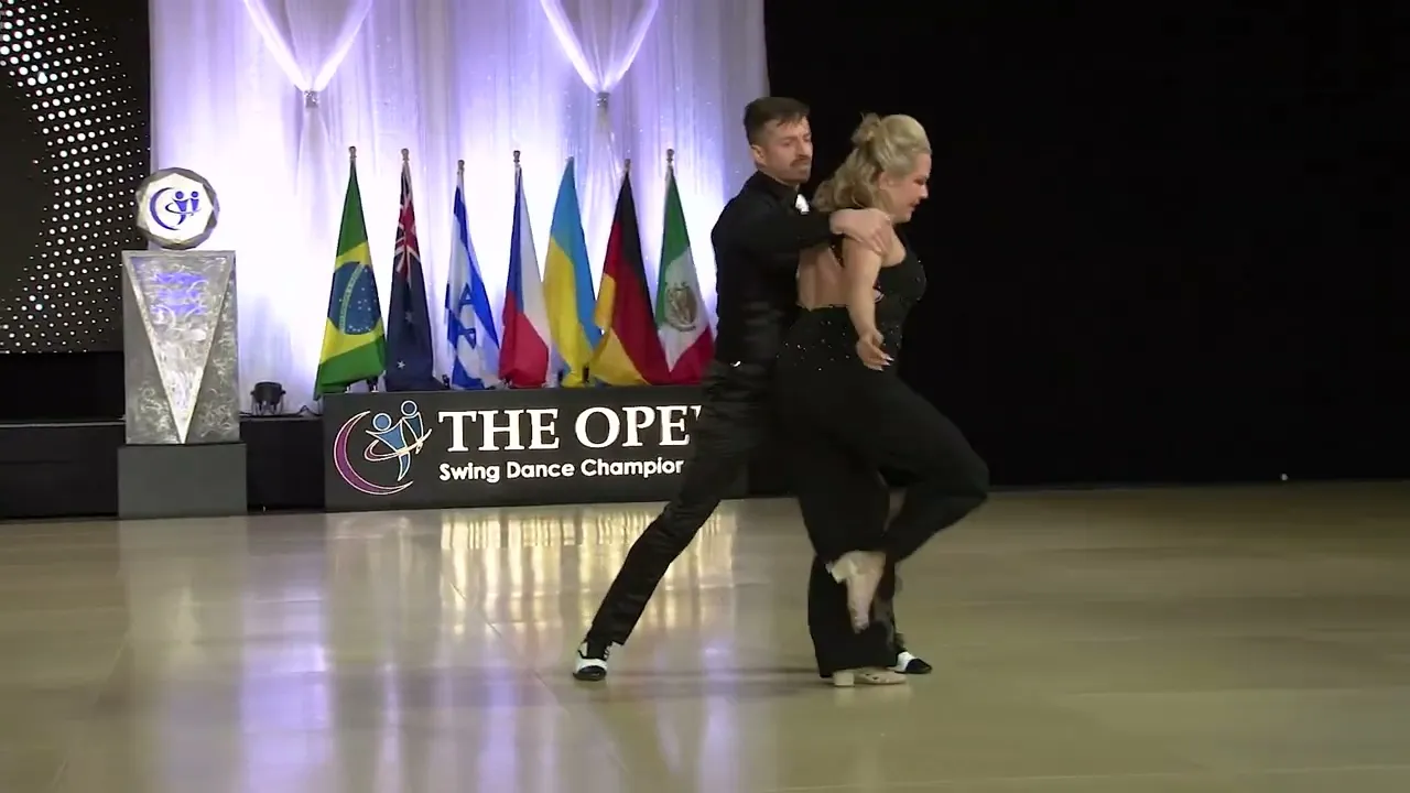 Brian Sforzo and Bella Viramontes - 4th place Sophisticated Routines - The Open 2023