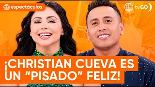 Christian Cueva es un "pisado" feliz | América Espectáculos (HOY)