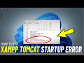 Fix Tomcat started stopped with errors return code 1 How To Solve XAMPP Errors Startup