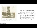 Taylor Swift - Wildest Dreams (Lyrics)