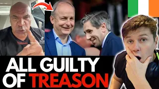 KEVIN SHARKEY CALLS MICHAEL MARTIN TREASONOUS